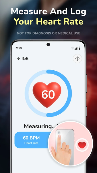 HeartSense-HealthTracker - عکس برنامه موبایلی اندروید