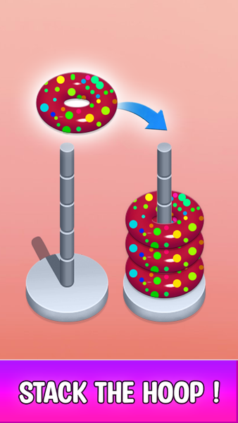 Ring Stack-Color Spot Puzzle - عکس بازی موبایلی اندروید