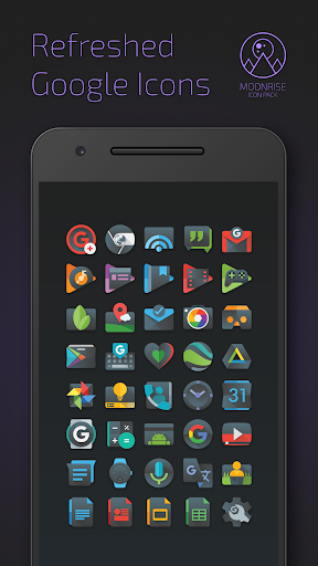 Moonrise Icon Pack - Image screenshot of android app
