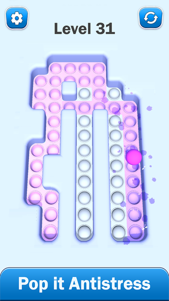 Lets Popit Maze ۳D-Amaze Puzle - عکس بازی موبایلی اندروید