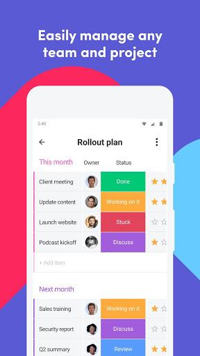 monday.com: Team Collaboration & Work Management - Image screenshot of android app