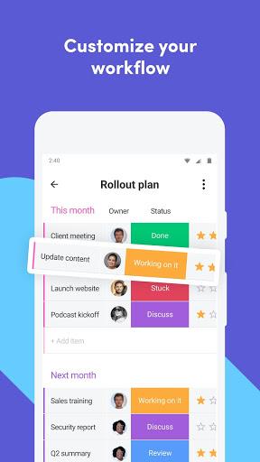 monday.com: Team Collaboration & Work Management - Image screenshot of android app