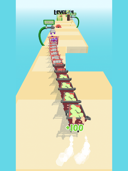 Cart Rush! - Gameplay image of android game