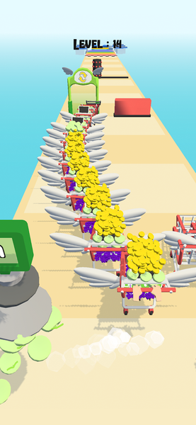 Cart Rush! - Gameplay image of android game