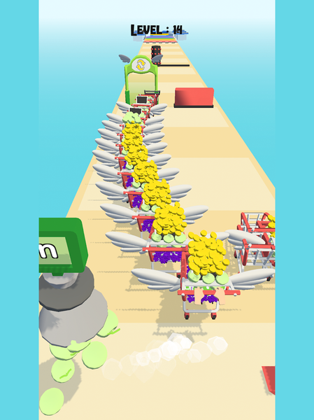 Cart Rush! - Gameplay image of android game