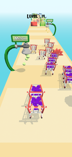 Cart Rush! - Gameplay image of android game