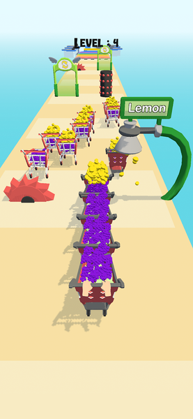 Cart Rush! - Gameplay image of android game