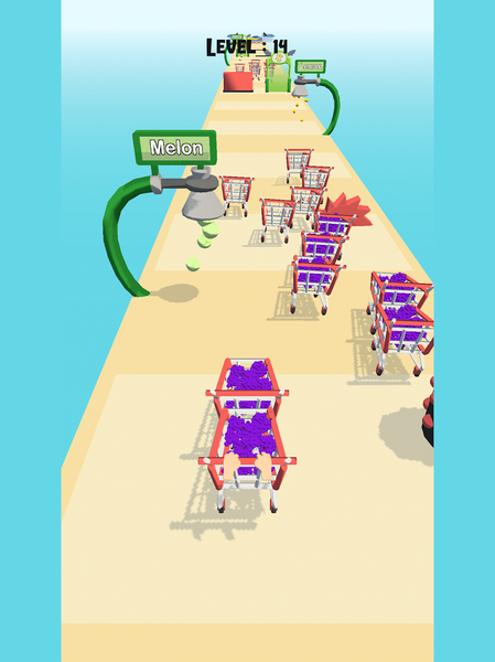Cart Rush! - Gameplay image of android game