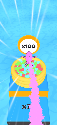 Fill Up Run - Gameplay image of android game