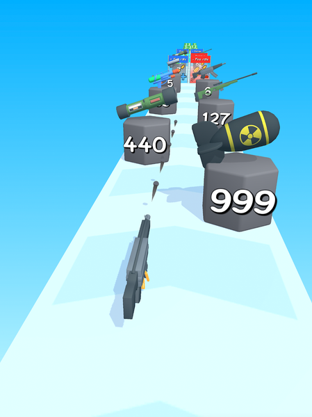 Gun Head Run - عکس بازی موبایلی اندروید