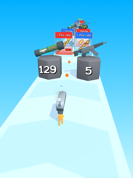 Gun Head Run - عکس بازی موبایلی اندروید