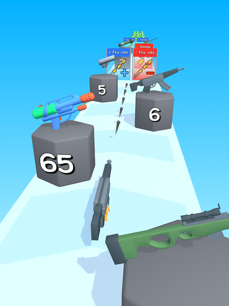 Gun Head Run - عکس بازی موبایلی اندروید