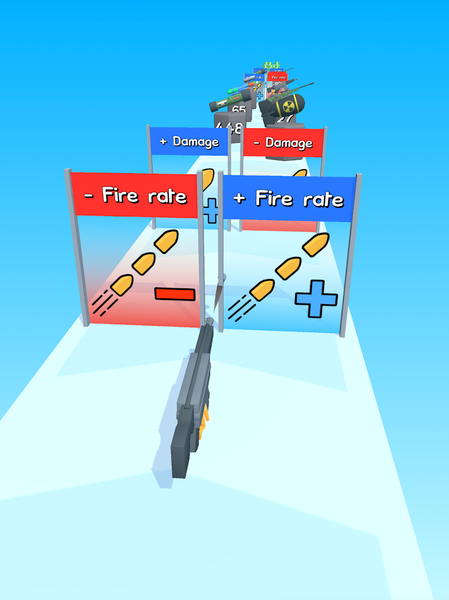 Gun Head Run - عکس بازی موبایلی اندروید