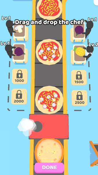 Make a Pizza - Factory Idle - Gameplay image of android game