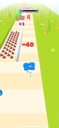 Number Run 3D - Gameplay image of android game