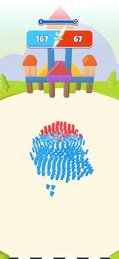 Number Run 3D - Gameplay image of android game