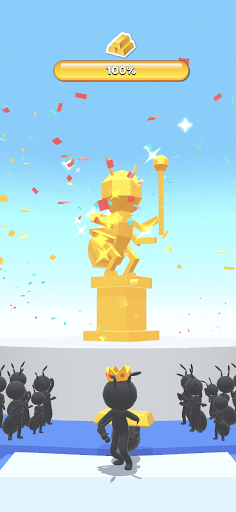 Tiny Run 3D - Gameplay image of android game