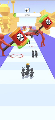 Tiny Run 3D - Gameplay image of android game