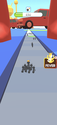 Tiny Run 3D - Gameplay image of android game