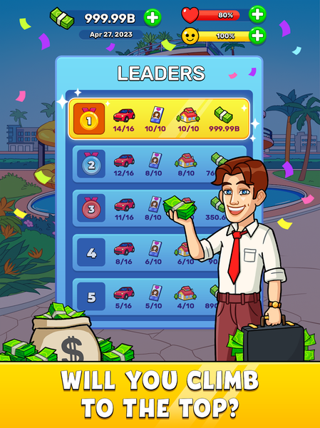 Money Boss: Become Billionaire - عکس بازی موبایلی اندروید