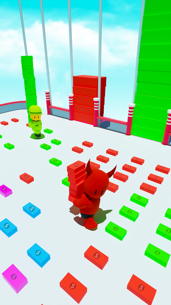 Bridge Game - Race Master 3D - Gameplay image of android game