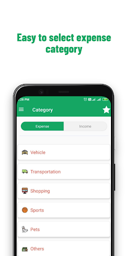 Expense Manager - Daily Budget - عکس برنامه موبایلی اندروید