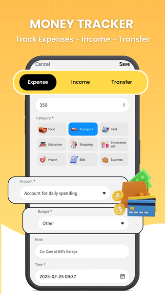 Smart Budget - Expense Tracker - عکس برنامه موبایلی اندروید
