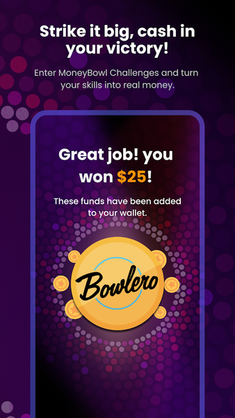 MoneyBowl by Bowlero - Image screenshot of android app