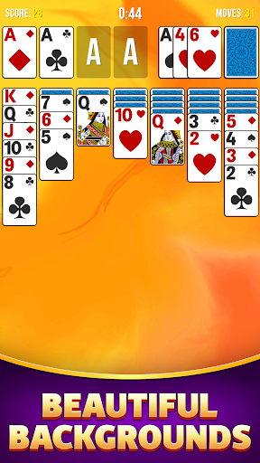 Solitaire - Gameplay image of android game
