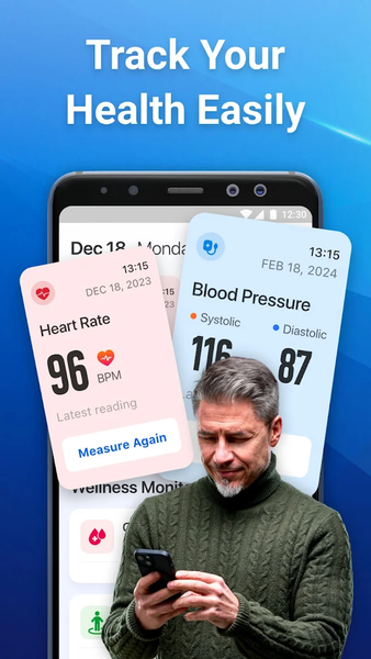 Heart Rate Check - عکس برنامه موبایلی اندروید
