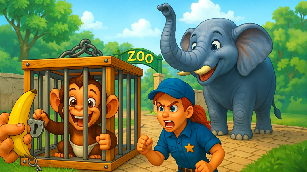 I Am Wild Monkey: Zoo Animal - عکس بازی موبایلی اندروید