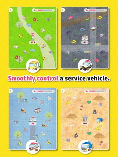 Car tag - Play tag with servic - عکس بازی موبایلی اندروید