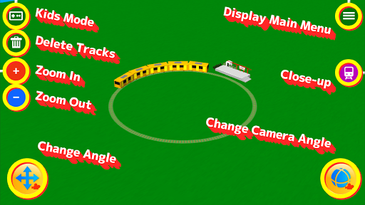 Touch Train 3D - Image screenshot of android app