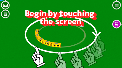 Touch Train 3D - Image screenshot of android app