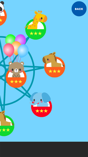 Animal Ferris Wheel - Gameplay image of android game