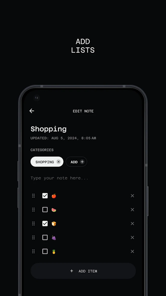 Notes: Notes with Markdown - Image screenshot of android app