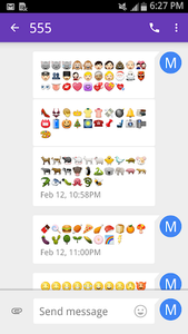 Emoji Fonts Message Maker - Image screenshot of android app