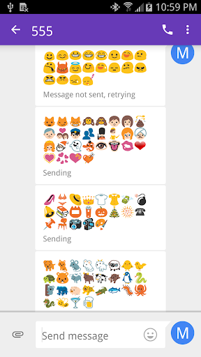 Emoji Fonts Message Maker - عکس برنامه موبایلی اندروید