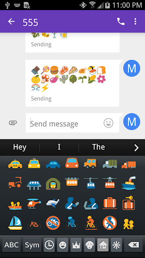 Emoji Fonts Message Maker - عکس برنامه موبایلی اندروید