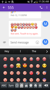 Emoji Fonts Message Maker - Image screenshot of android app