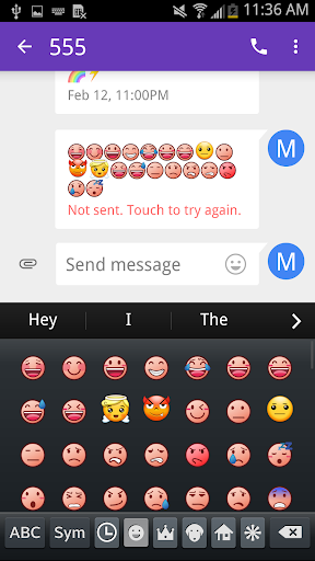 Emoji Fonts Message Maker - Image screenshot of android app