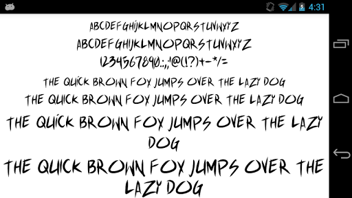 Pencil Fonts Message Maker - Image screenshot of android app