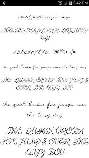 Script Fonts Message Maker - Image screenshot of android app