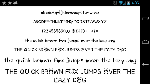 Written Fonts Message Maker - Image screenshot of android app
