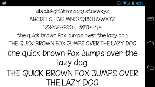 Written Fonts Message Maker - Image screenshot of android app