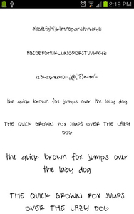 Marker Fonts Message Maker - Image screenshot of android app