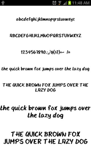Written Fonts Message Maker - Image screenshot of android app