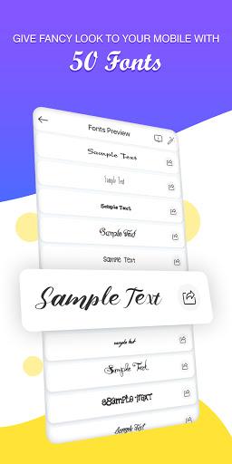 Fancy Fonts, Text and Nickname - Image screenshot of android app