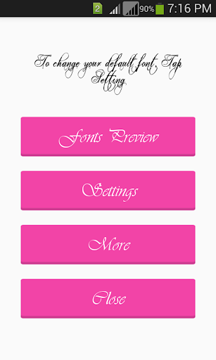 Free Love Fonts - Image screenshot of android app