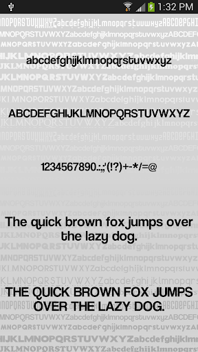 Clean Fonts Message Maker - Image screenshot of android app